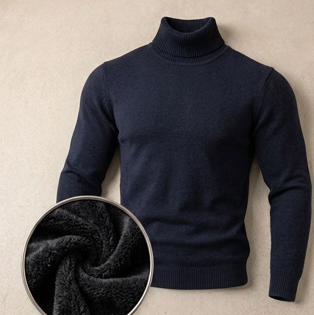 Men's Thermal Long Sleeved Turtleneck