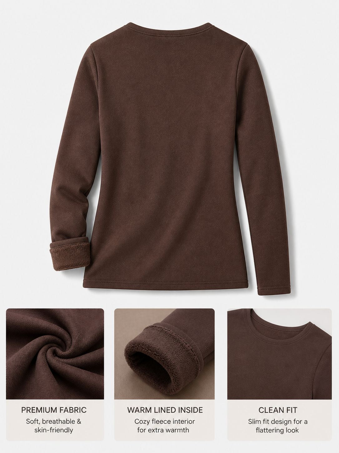 Women's Thermal Long Sleeved Top