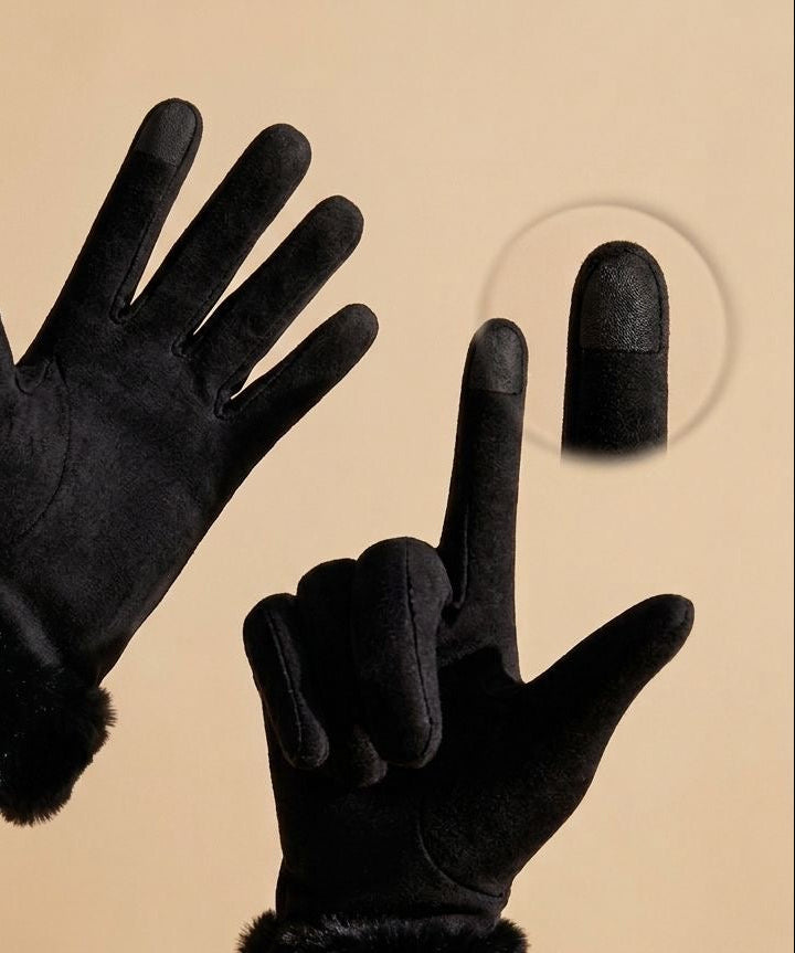 Smart and Stylish Fleece Gloves