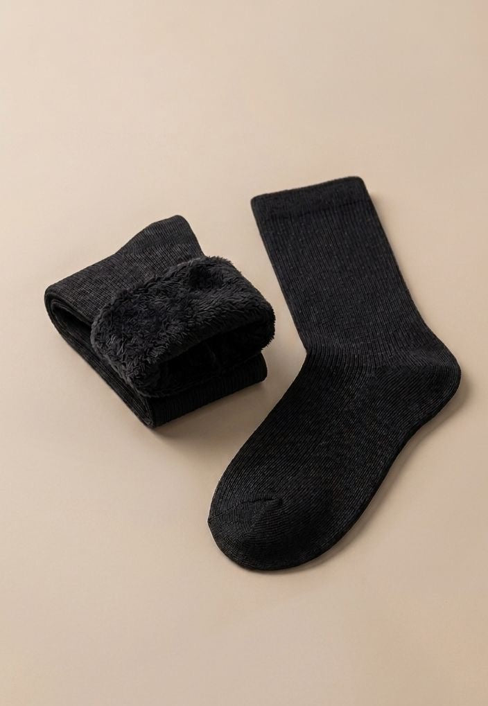 Crew-Length Thermal Socks