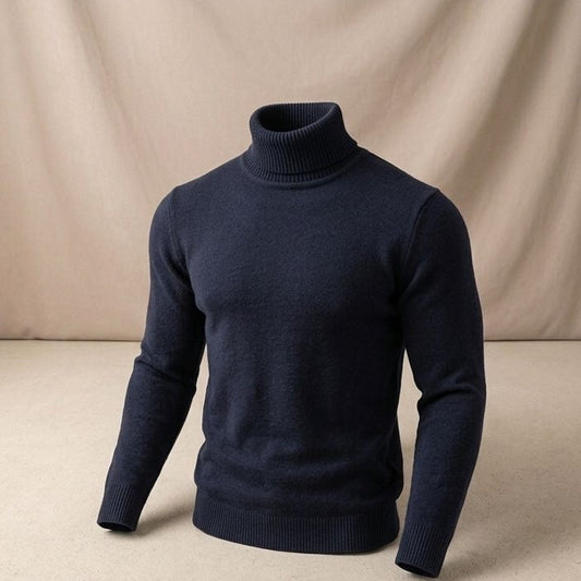 Men's Thermal Long Sleeved Turtleneck