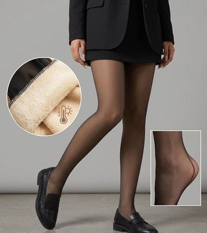 Skintone Thermal Fleece Tights